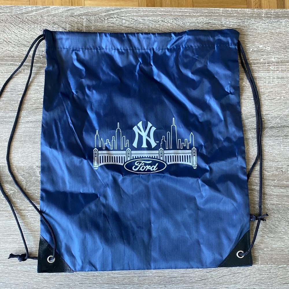 Yankees and Ford Drawstring Backpack